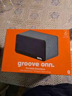 Onn groove onn portable Boombox