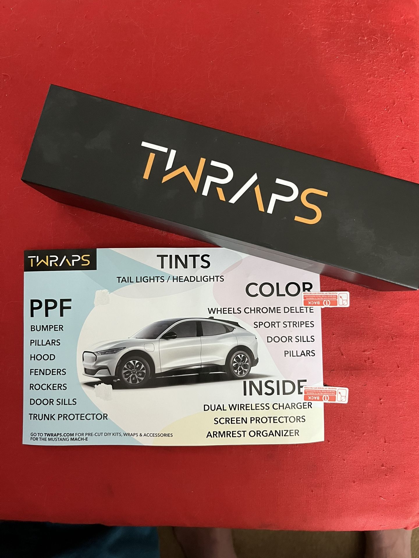 TWARPS FOR MUSTANG MACH E