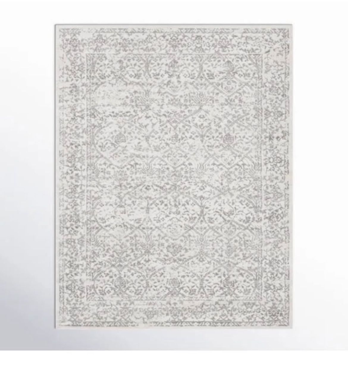 DeSoto Oriental Gray/Ivory Area Rug