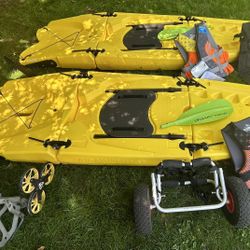 Origami Paddlers (Canoe Kayak) TWO