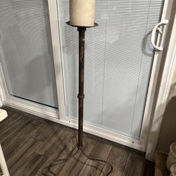 Large Metal Candle Holder
