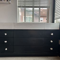 Refinished Mid Century Dresser