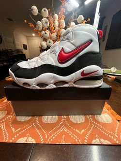 Nike Air Max Uptempo 95 Bulls White University Red Black CK0892-101