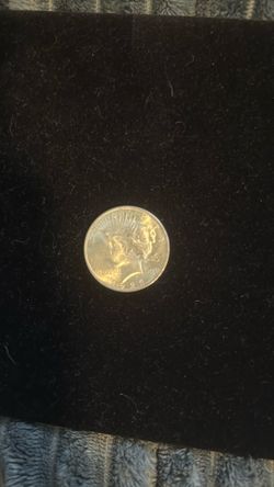 1923 Peace Dollar