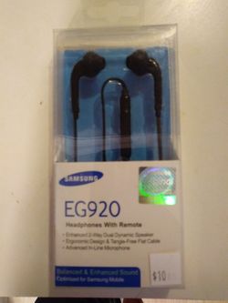 Brand new earphones