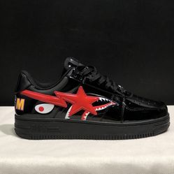 A Bathing Ape Bapesta "Black Shark" - 8
