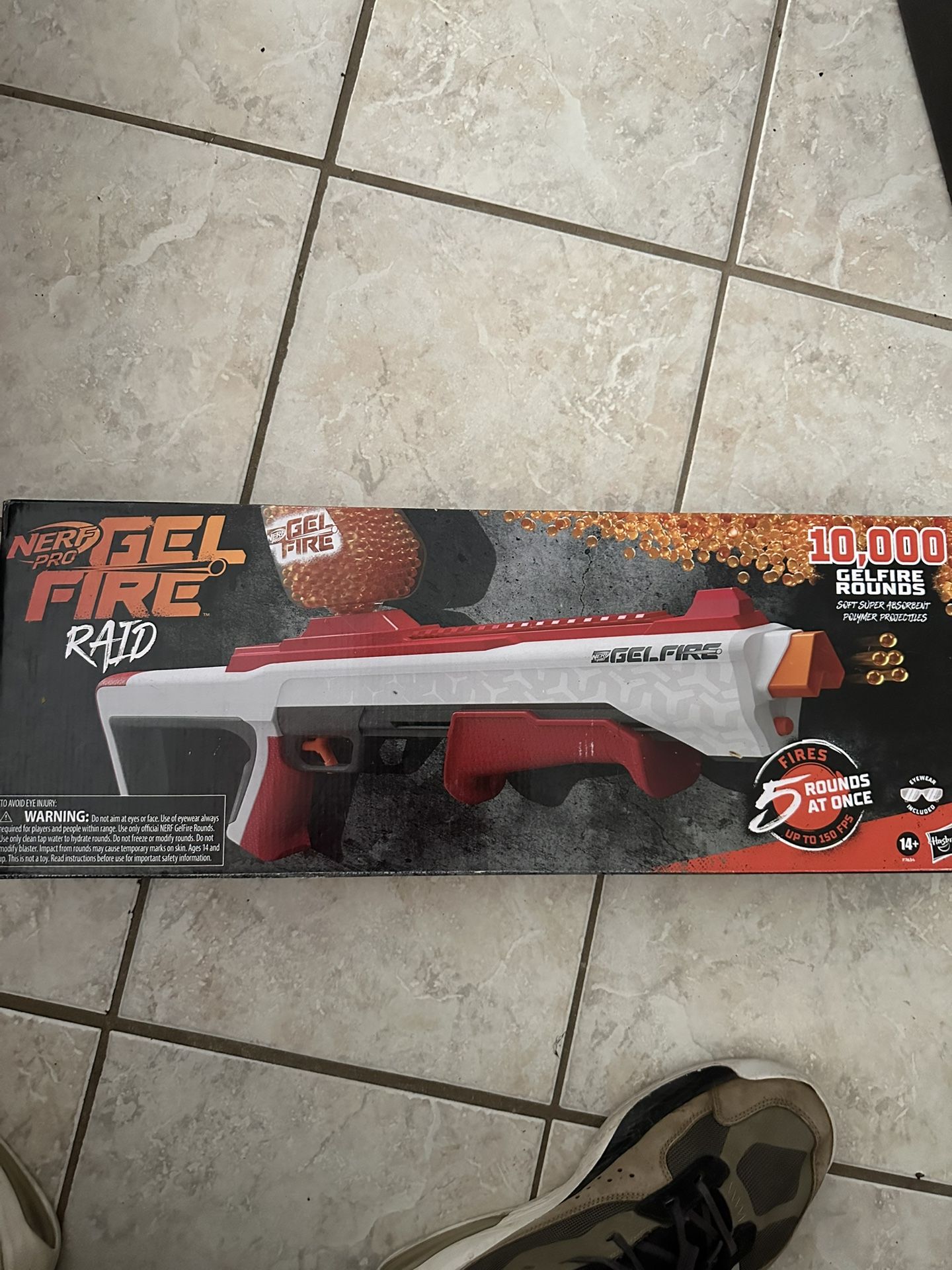 BRAND NEW NERF GEL BLASTER GUN RAPID FIRE