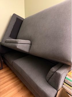 Gray L-Shaped $1500 Costco Couch