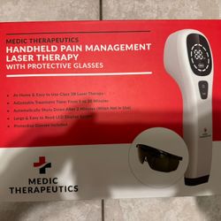 Medic Therapeutics Handheld Pain Management Laser Therapy With Protective Glasses