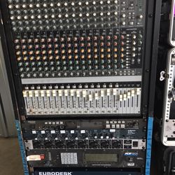 Denon Six channel recorder mixer rack mount￼