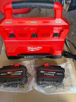 Fast Charge for 6 batteries and 2 batteries