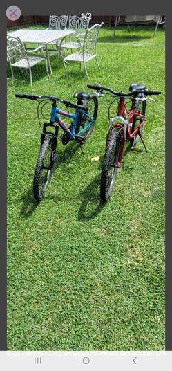 2 24" 21-Speed Bikes (Huffy and Giant) recently serviced ($60 each)