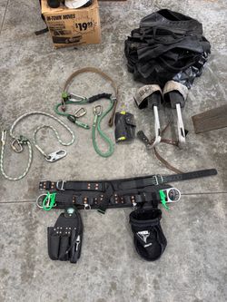 Buckingham Lineman Climbing Gear Set