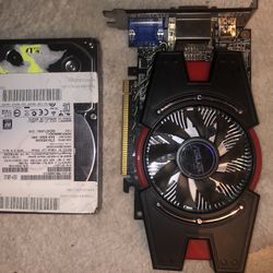 ASUS GT640-2GD3 Video Card and Toshiba Disk Drive