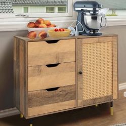 Wooden Sideboard / Wine Rack