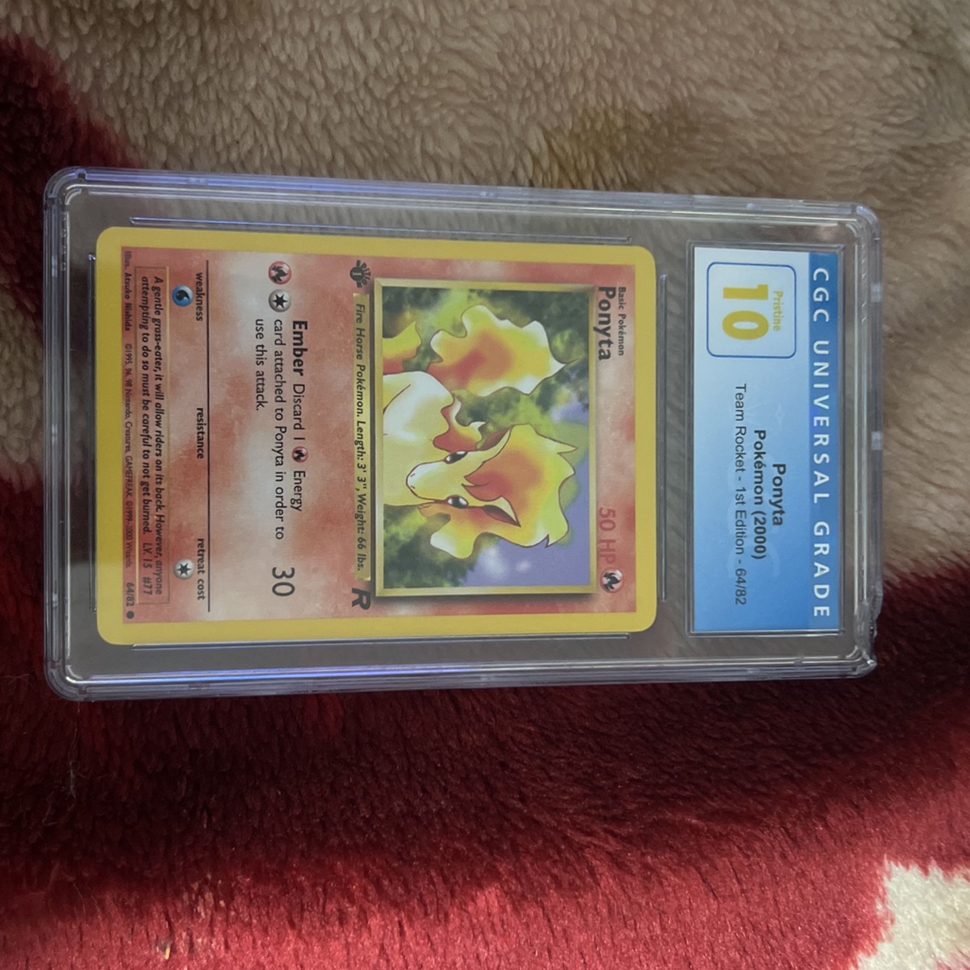 Cgc Pristine 10 1st Edition 64/82