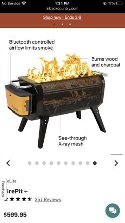 Biolite Smokeless Fire pit With Solar Charger
