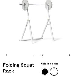 Tempo Folding Squat Rack
