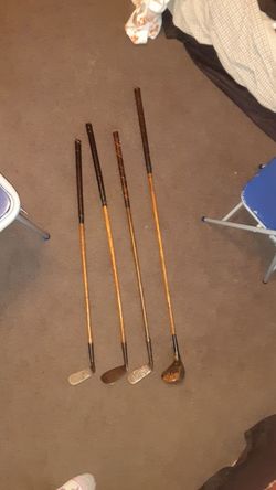 Antique Golf Clubs