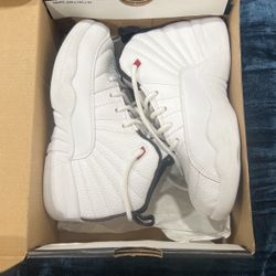 Jordan 12,  White University 