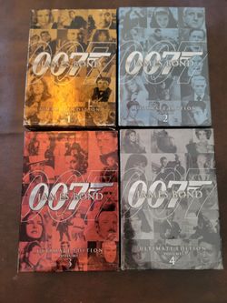 James Bond Movie Series Collection Never Opened