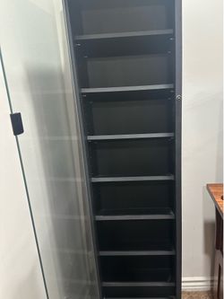 Black Cabinet for collectibles or CDs