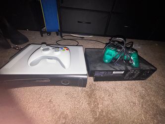 Xbox 360 and Fat ps2 NO POWER CABLES