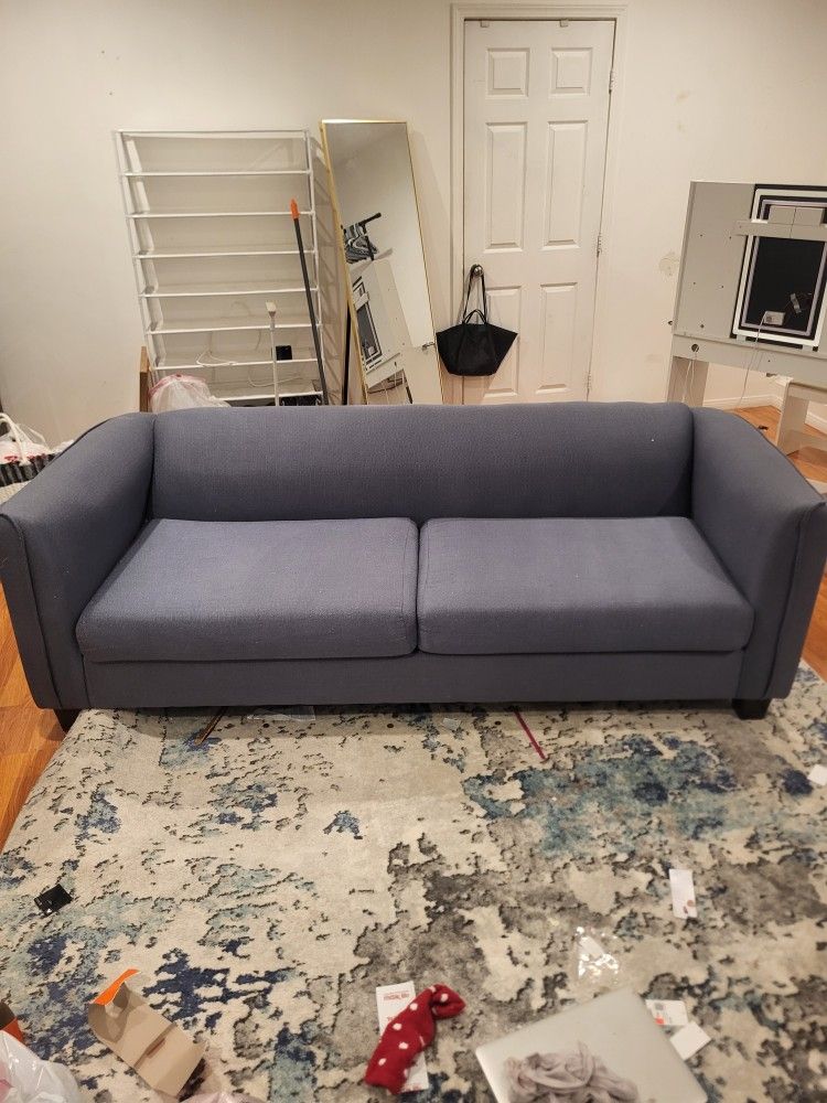 Blue Couch For Cheap!!
