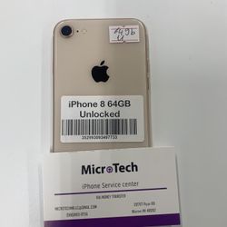iPhone 8 64GB Unlocked 