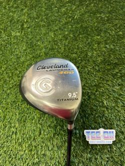 Cleveland Launcher 460 9.5 Loft Driver HTD Stiff Flex Lamkin Grip RH