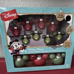 Disney Christmas Mouse Musical LED String Lights