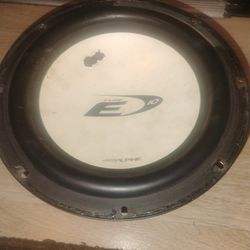 10 In Alpine Speaker For Parts It Does Work