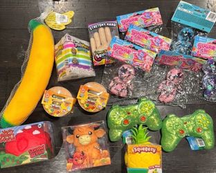 Mixed Kids Toy Lot – Squishies prices vary