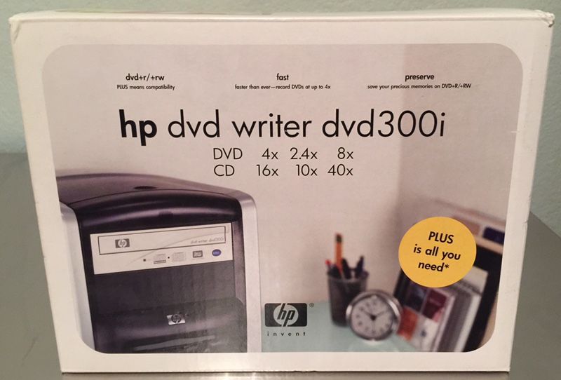 HP DVD Writer DVD300i - New in open box