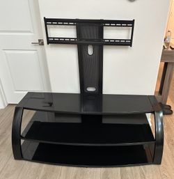Black TV Stand