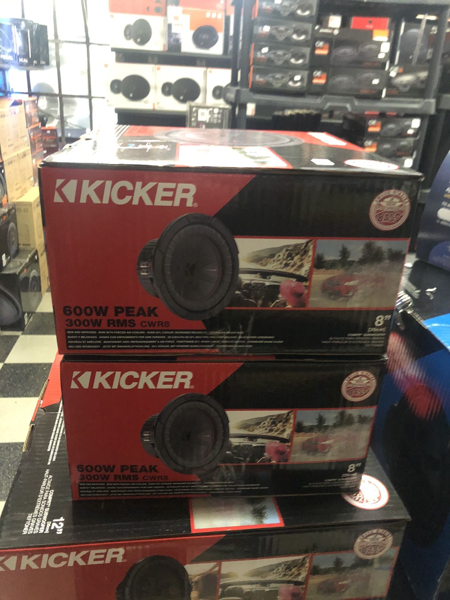 Kicker CompR 8 Subwoofer On Sale For 89.99