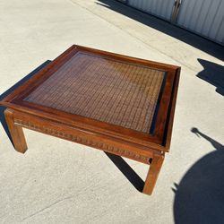 Vintage Wooden Coffee Table