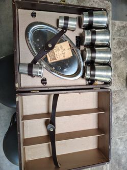 Travel-Bar set antique