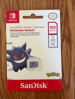 San Disk Pokemon SD card 512GB