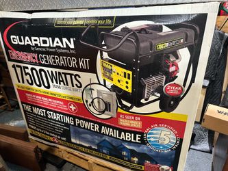Generac guardian generator 17500 W