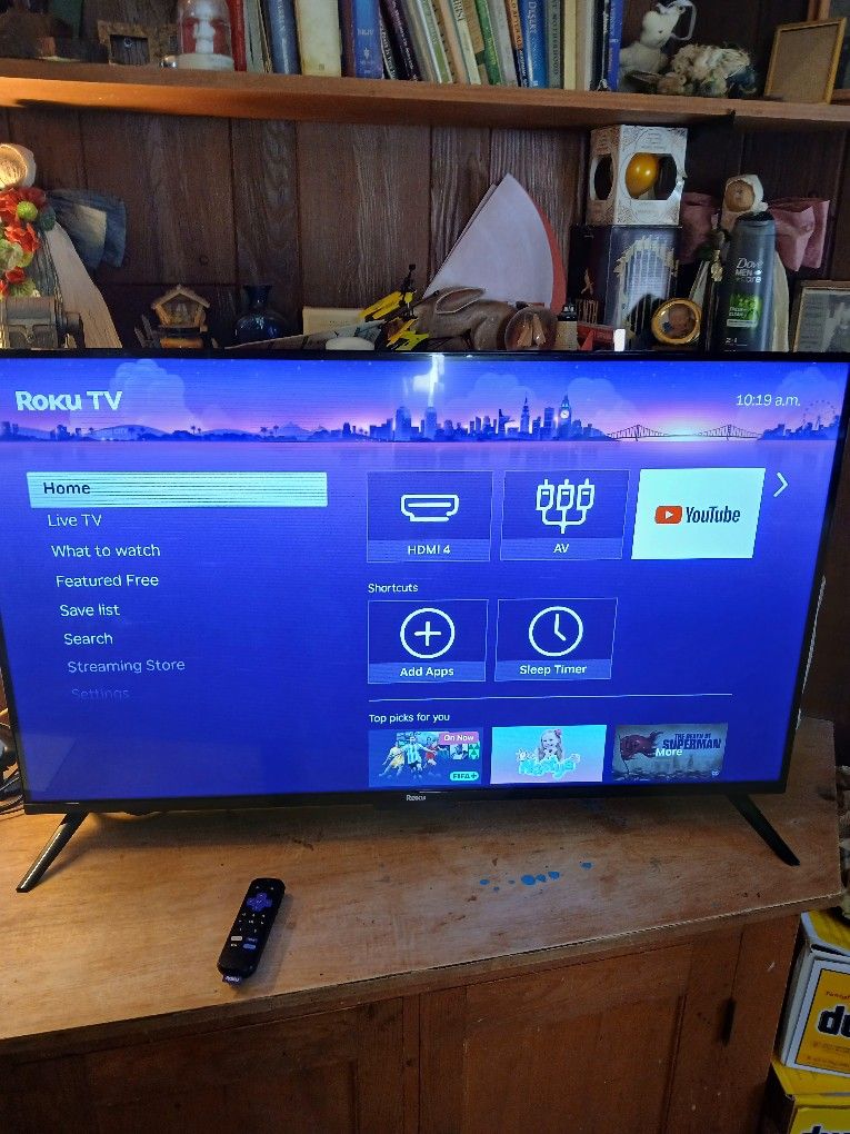 Roku 43" Select Series 4k Hdr Smart With Remote