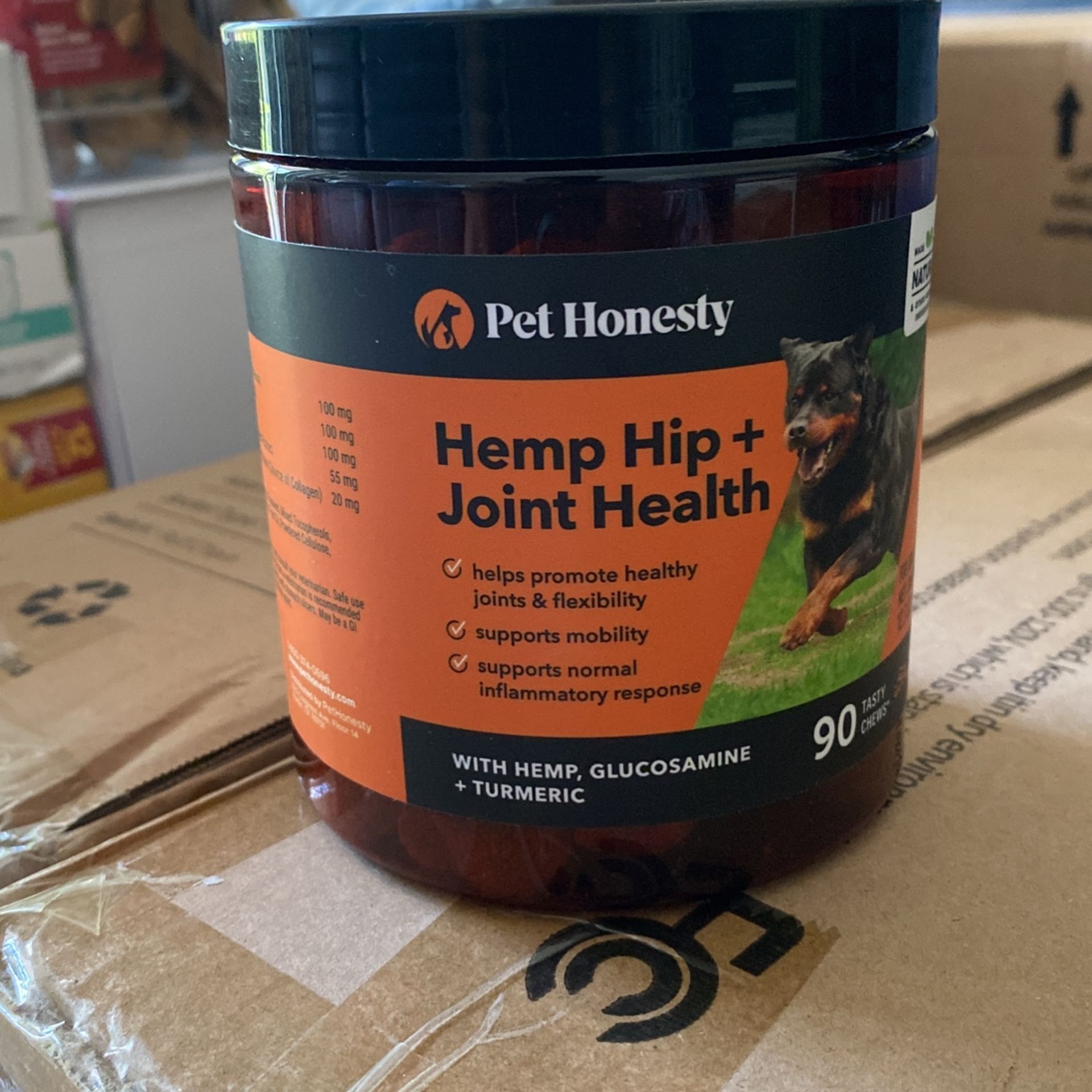 Pet Honesty Hemp Hip + Joint Health