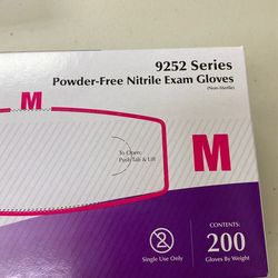 Nitrile Gloves Box Of 200 Blue