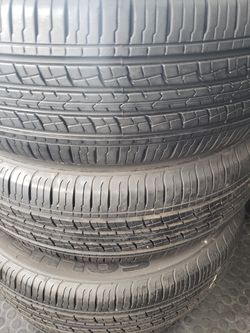 Set of 4 matching tires KUMHO 225/65R17/ top quality with the installation