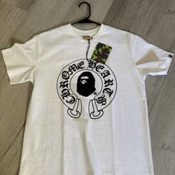 Bape Chrome Heart Tee
