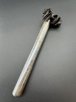 vintage metal bicycle seat post