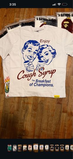 NEW AWFUL LOT OF COUGH SYRUP SHIRTS AVAILABLE