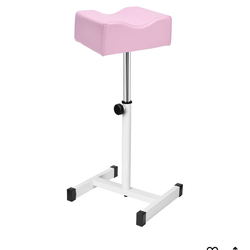 (2) pedicure foot rests pink