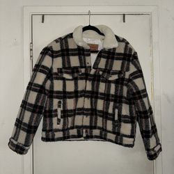 Levi’s Flannel Sherpa Jacket