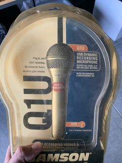 Samson usb microphone